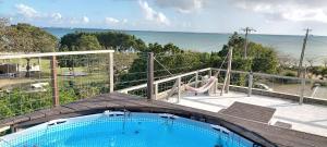 石垣岛palmsﾌﾟﾗｲﾍﾞｰﾄプールから海と星空見える広々96平米 BBQ台 P5台分無料 wii WiFi的海景游泳池
