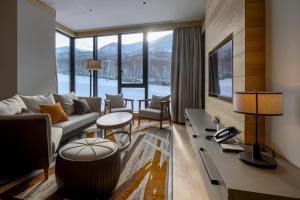 Yu Kiroro, Ski-in Ski-out Luxury Residences的休息区