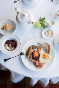 Knockderry Country House Hotel提供给客人的早餐选择