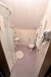莫德林安娜机场家庭式酒店的一间浴室