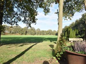 BeekdorpHoliday Home in Reutum Weerselo with Jacuzzi的绿树成荫的公园