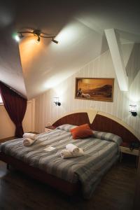 Hotel vila veneto客房内的一张或多张床位