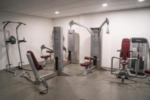 迪霍拉里酒店的健身中心和/或健身设施