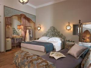 维莱苏拉诺酒店客房内的一张或多张床位