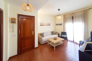 Apartamento Centro Sanlucar - Playa的休息区