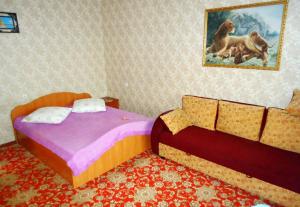 Apartment TwoPillows Krasnoarmeyskaya 12 9fl客房内的一张或多张床位