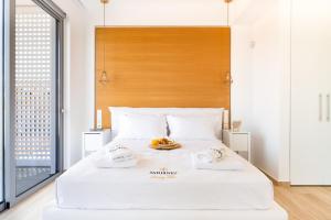 Sardines Luxury Villas客房内的一张或多张床位