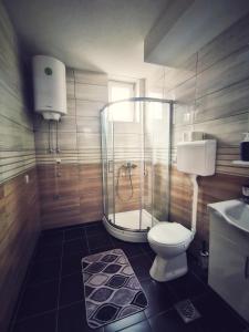 ⋆⋆⋆⋆⋆ Ćuprija LUX Apartments ⋆⋆⋆⋆⋆ Parking and WiFi Included的一间浴室