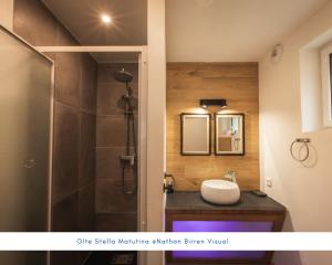 Grand gîte - Stella Matutina的一间浴室