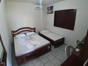 米兰特都蓬塔尔旅馆客房内的一张或多张床位