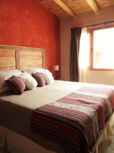 Tierra Quebrada Cabañas客房内的一张或多张床位