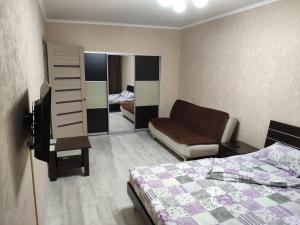 1-room apartment in the center的休息区