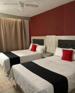 HOTEL SiCILIA iTALIA客房内的一张或多张床位