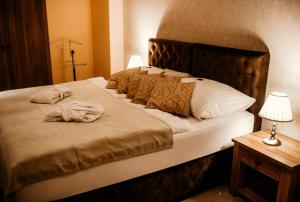 索里斯科酒店客房内的一张或多张床位