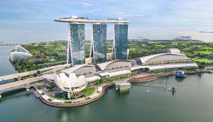 Marina Bay Sands鸟瞰图