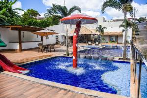 Hotel Chapadao Da Canastra内部或周边的泳池