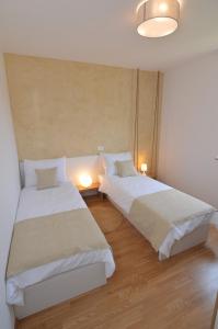 Hotel Natura Vilanija客房内的一张或多张床位