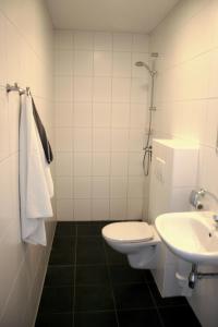 艾默伊登皇家酒店的一间带卫生间和水槽的浴室