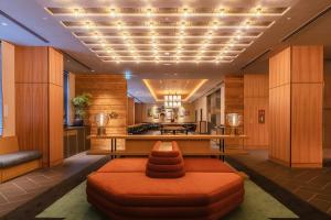 Hotel Forza Osaka Namba的休息区