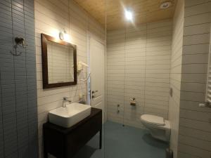 Capra Hotel Kazbegi的一间浴室