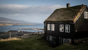 托尔斯港Traditional Faroese house in Tórshavns city center的相册照片