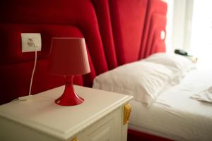 Hotel Vila Mare客房内的一张或多张床位