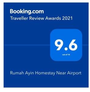 巨港Rumah Ayin Homestay Near Airport的机场附近阿鲁金哈乌本页的截图