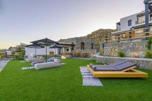 Maregold Mykonos Micro-Boutique Suites, Adults Only外面的花园