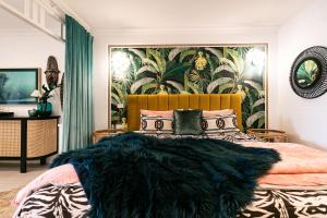 NOMAD - Luxe apartment客房内的一张或多张床位