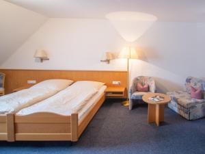 Brauereigasthof zum Lamm客房内的一张或多张床位