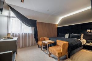 MK Resort (ex. Magiya Karpat)客房内的一张或多张床位