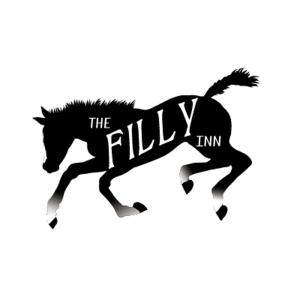 布罗肯赫斯特The Filly Inn的带有闪烁标志的马的图象