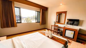 机场K2酒店 客房内的一张或多张床位