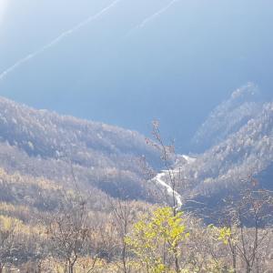 山景或在住宿加早餐旅馆看到的山景