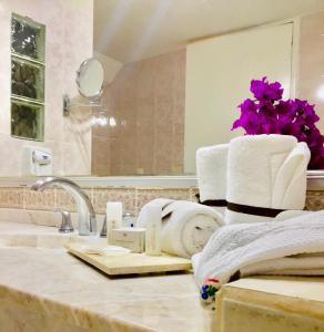 米纳斯传统皇家酒店的一间浴室