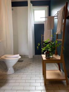 Skirö沃丽碧庄园酒店的一间带卫生间和窗户的浴室