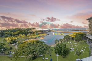 达尔文ZEN PENINSULA - Darwin's Prestigious WaterFront Retreat的画家绘制拟进行的萨龙加市海滨再开发