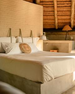 Tava Cerro客房内的一张或多张床位
