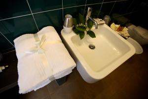 品皮娜别墅酒店的一间浴室