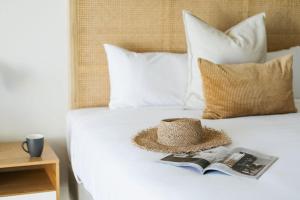 努萨海兹汽车旅馆客房内的一张或多张床位