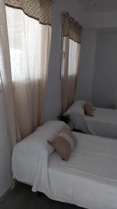 El Pez Naranja客房内的一张或多张床位