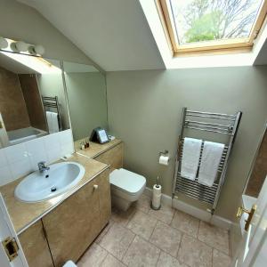 Loch Lomond Finnich Cottages的一间浴室