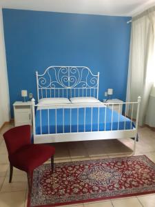 La Collina sul Mare客房内的一张或多张床位