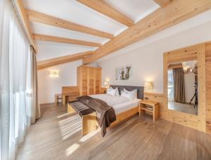 德拉赛斯小木屋酒店客房内的一张或多张床位