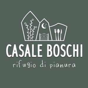 科蒂尼奥拉Casale Boschi - Rifugio di Pianura的加塞罗勒房子的标志,用casserolebush字眼