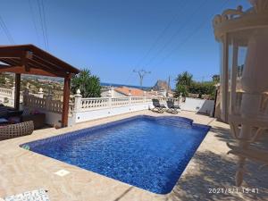 卡尔佩Villa med panoramautsikt med privat pool i Calpe, Costa Blanca, Spanien的相册照片