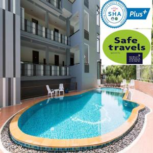 奥南海滩Phranang Place- SHA Extra的一座别墅,内设游泳池
