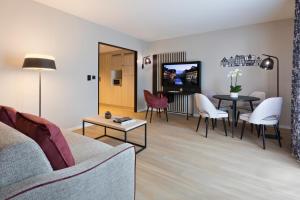 Citadines Eurometropole Strasbourg的休息区