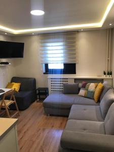 YelaYeti Apartments的休息区