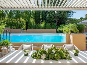 Villa Agrippina Gran Meliá – The Leading Hotels of the World内部或周边的泳池